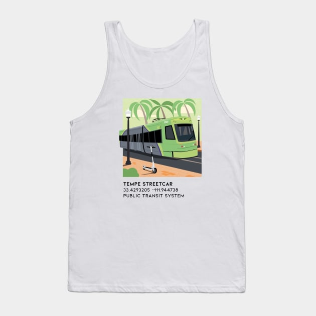 Tempe Streetcar Tank Top by DreamBox